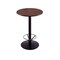Holland Bar Stool Co 36" 214 Black Table 24" dia. Top, Foot Ring 214-2236BW24RFTRG - alternate 2